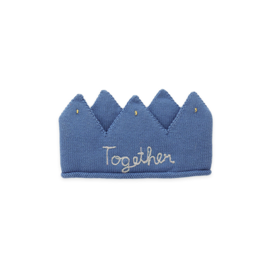 Celebrate Knit Crown- Together Blue