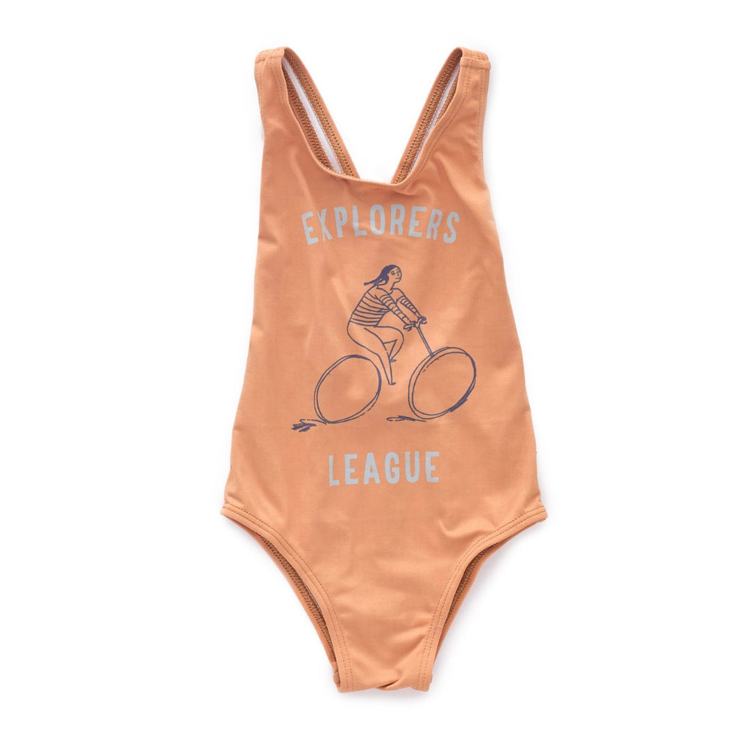 Tank Bathing Suit- Ochre