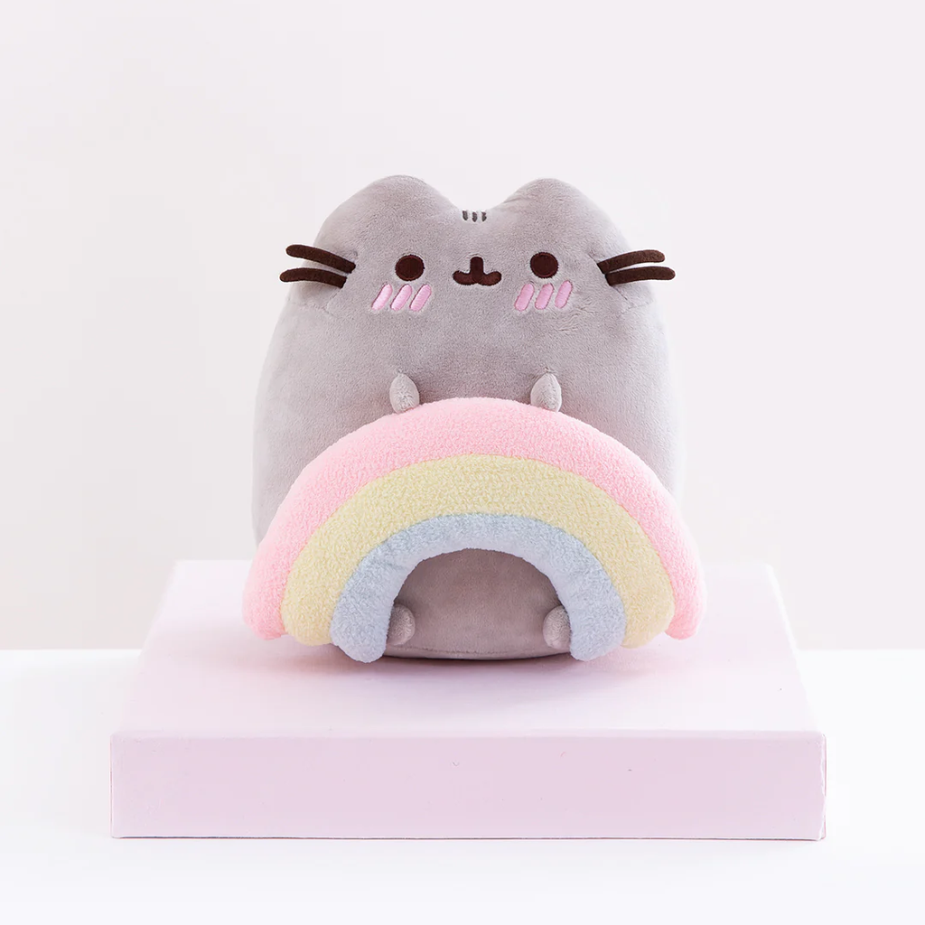 Pusheen with Rainbow Doll