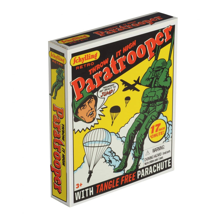 Retro Green Paratrooper
