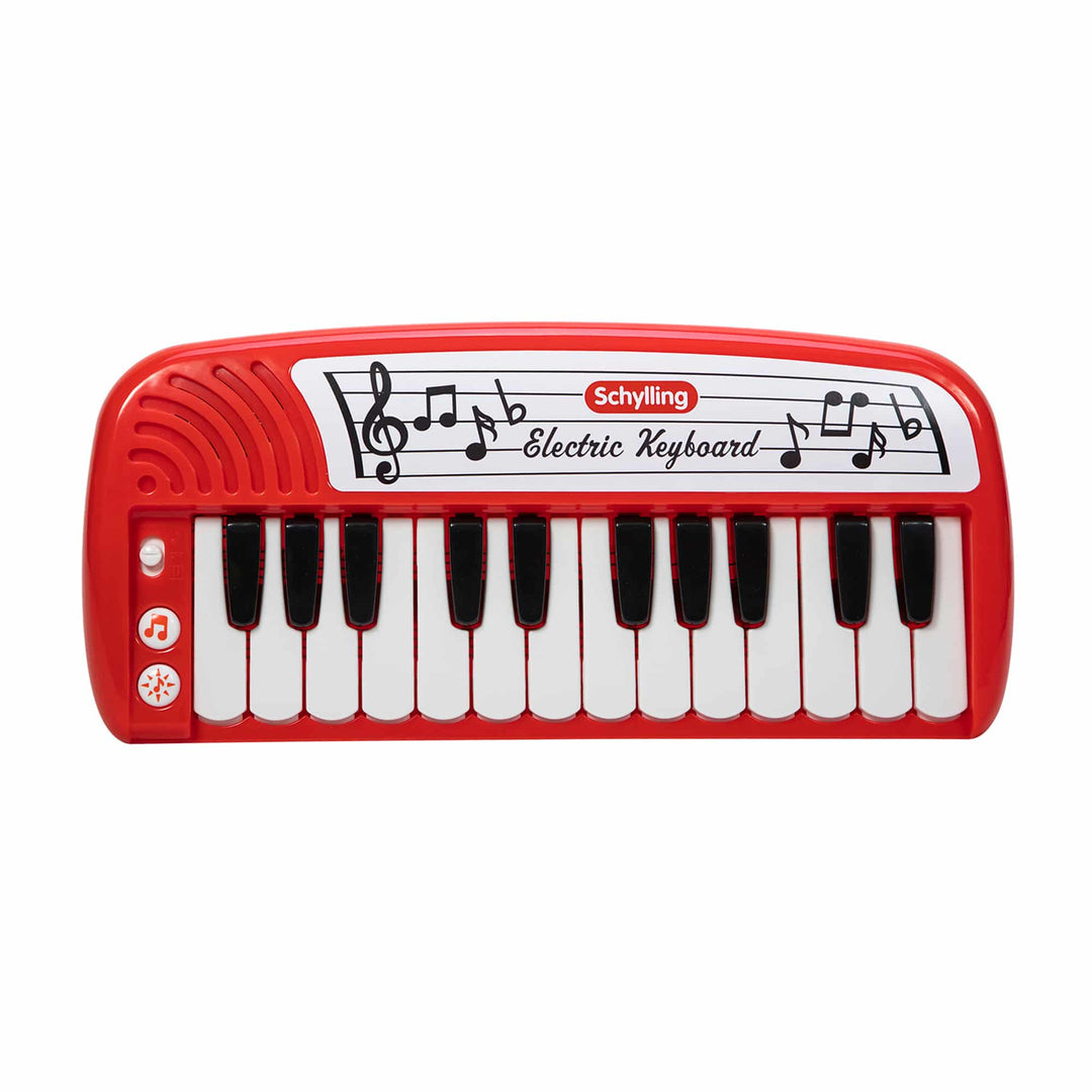 Electric Red Keyboard Toy