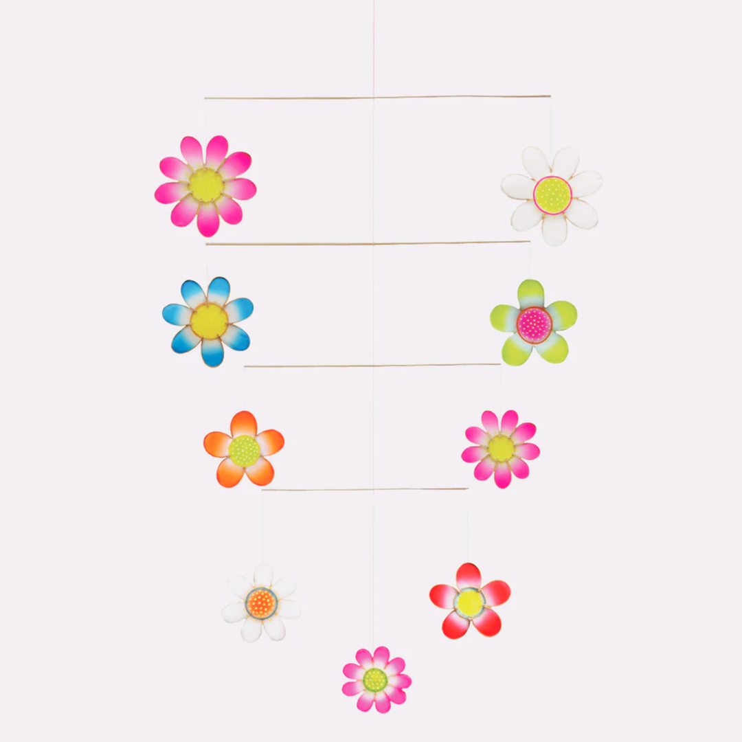 NEW Bamboo Silk Mobile- Flowers
