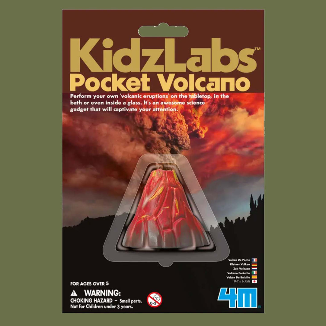 Kidzlabs Pocket Volcano, DIY Chemistry Experiment
