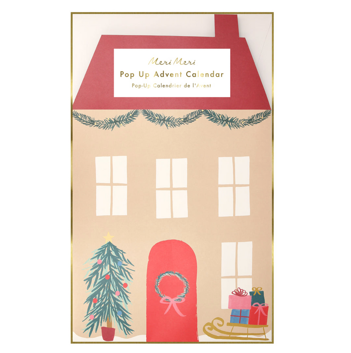 NEW Santa's House Pop Up Advent Calendar