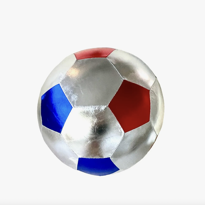 Medium Inflatable Ball- Primary Colors Silver