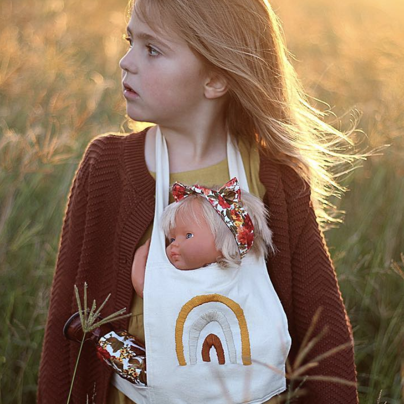 Embroidered Doll Carrier - #1