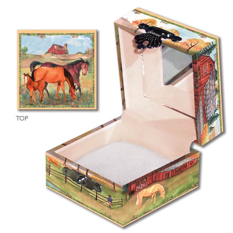 Mini Treasure Boxes- Horses Three Different Styles!