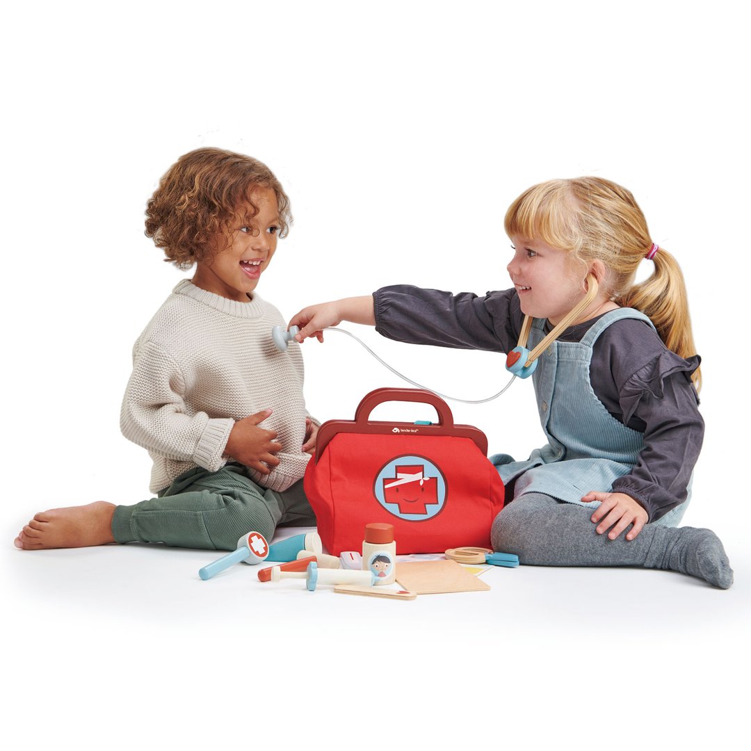 Classic Doctor Pouch Bag Set