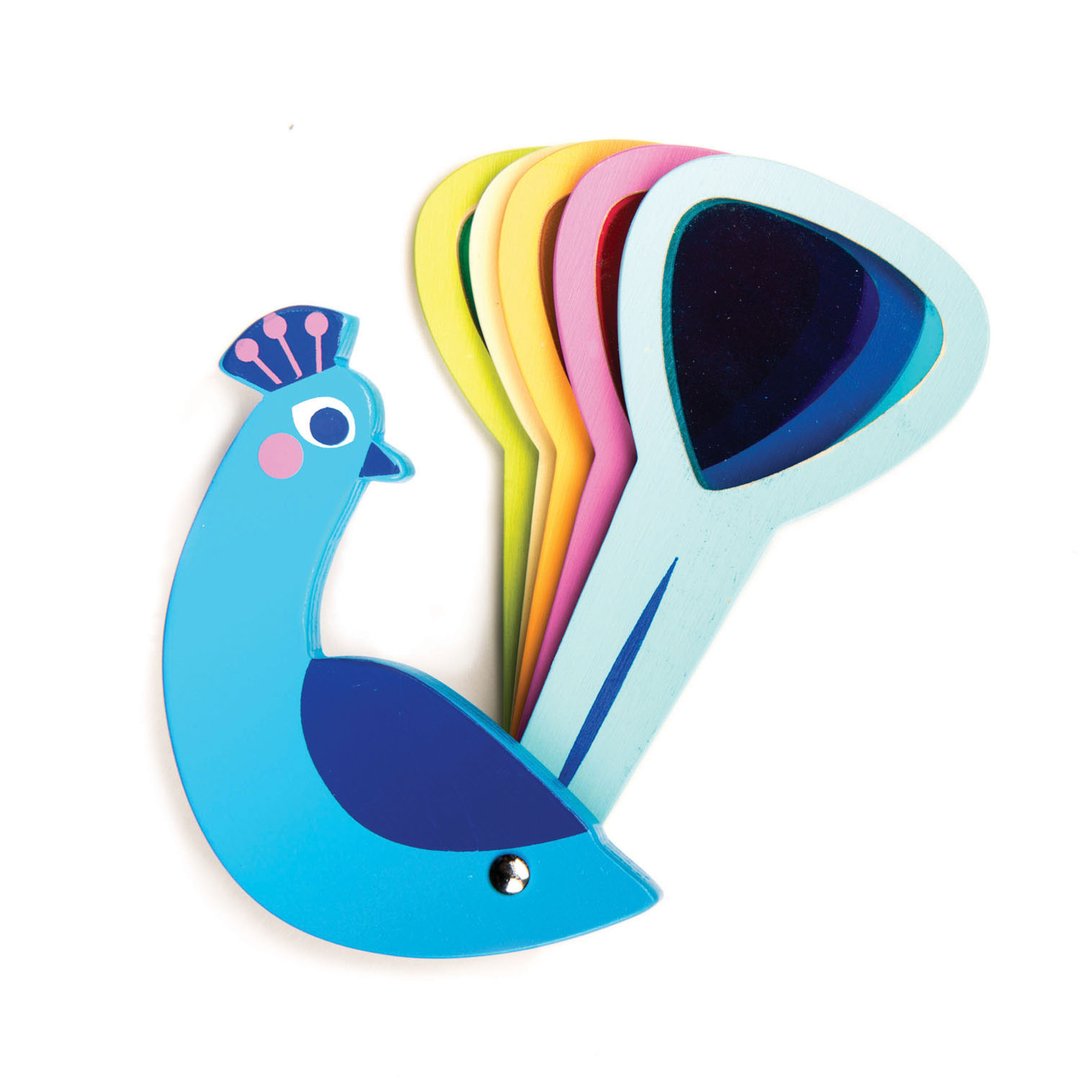 NEW Peacock Colors Toy