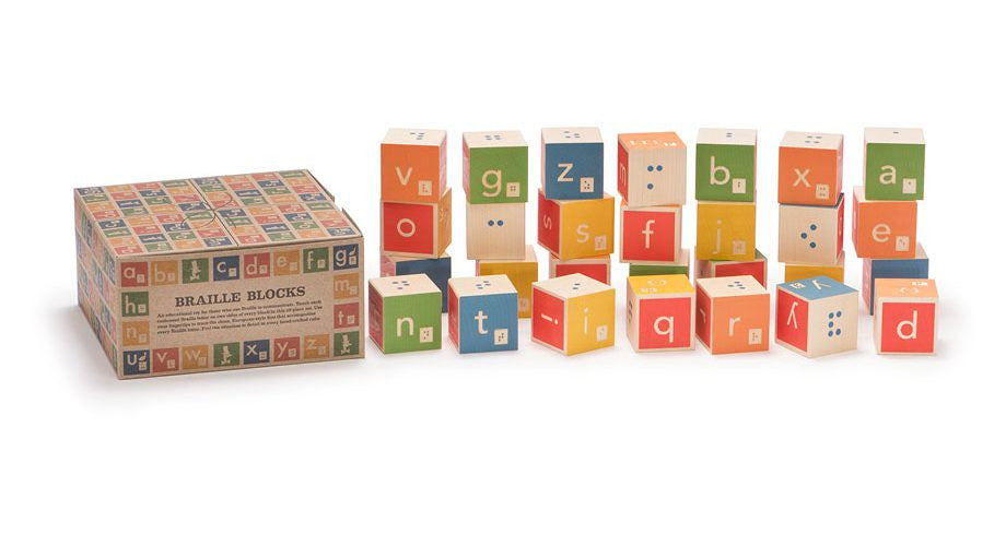 Braille ABC Blocks Set