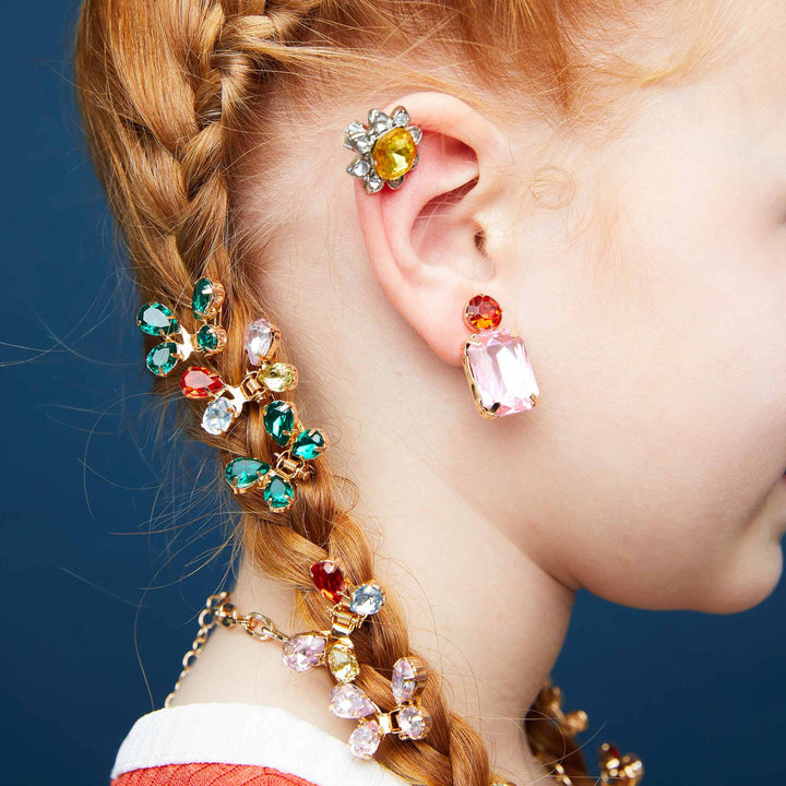 Dinner & A Movie Clip-On Earring Set