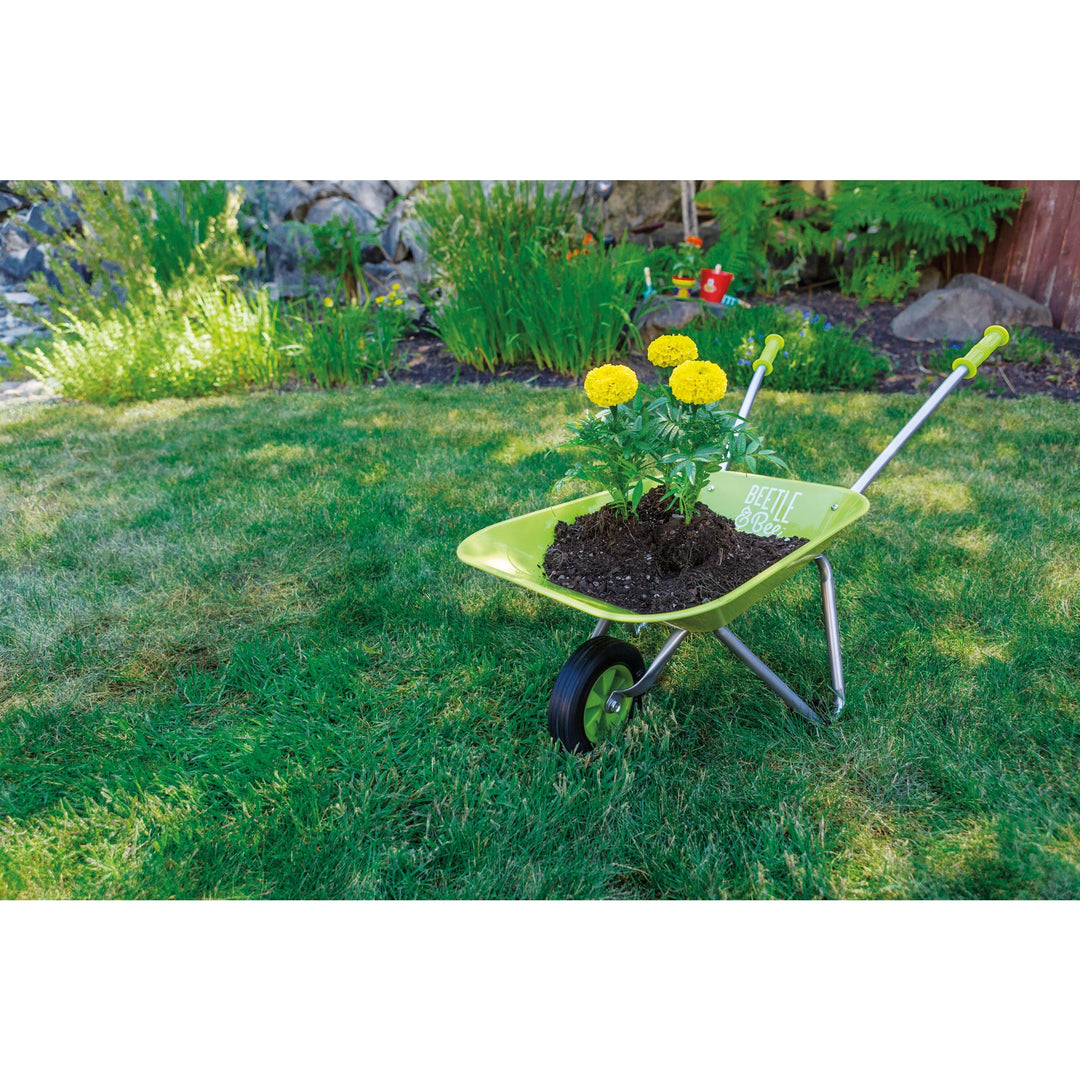 NEW Metal Wheelbarrow