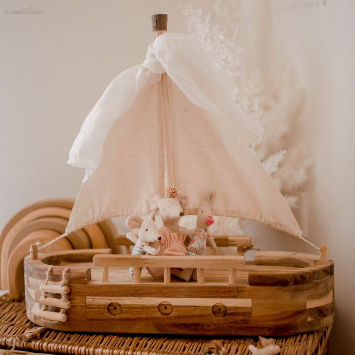 Wooden Adventure Ship Set