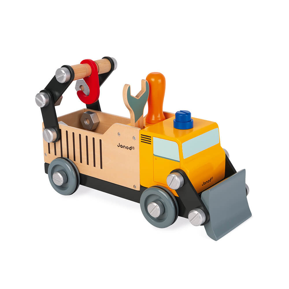 NEW DIY Wooden Construction Truck Toy