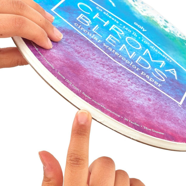 Chroma Blends Watercolor Pad- Circle