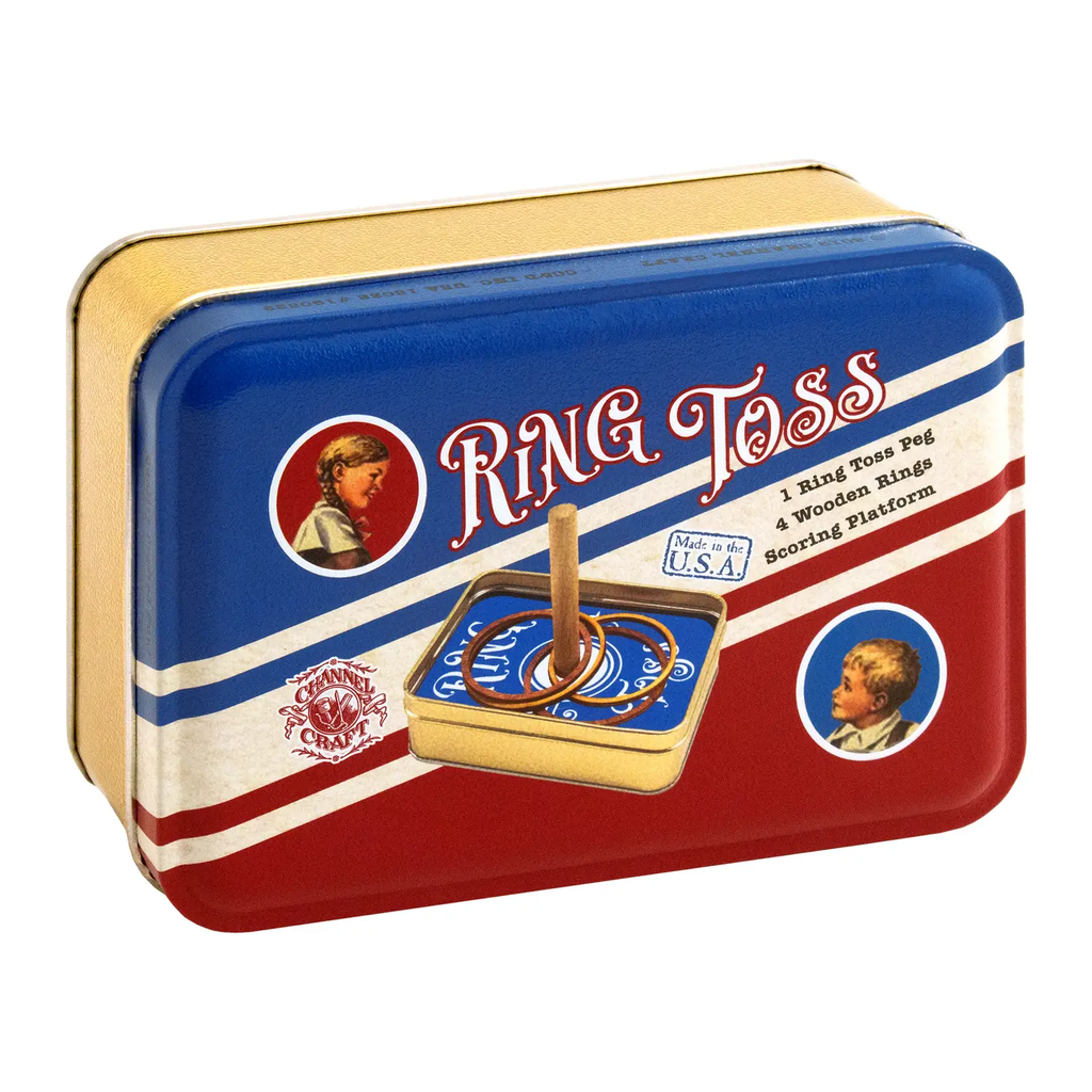 Ring Toss in a Classic Toy Tin