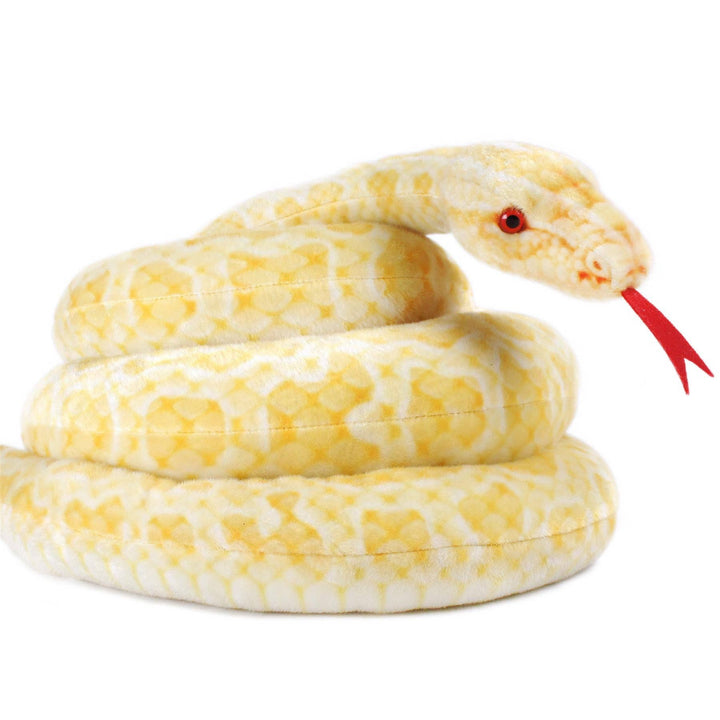 Alba The Albino Burmese Python Doll 10 feet long