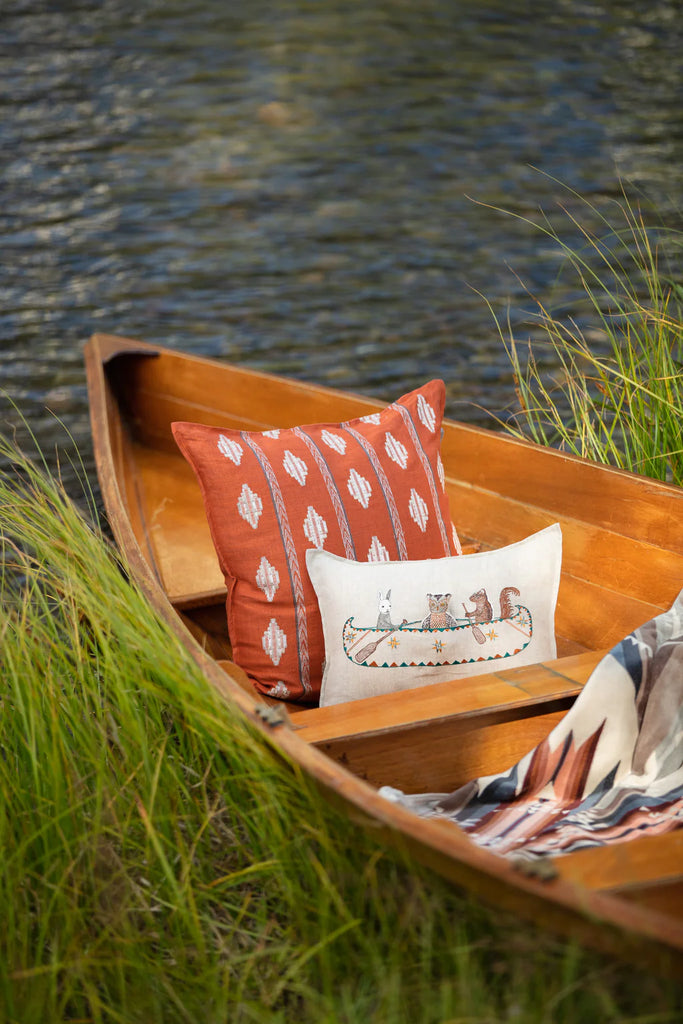 Friends Canoe Pocket Pillow