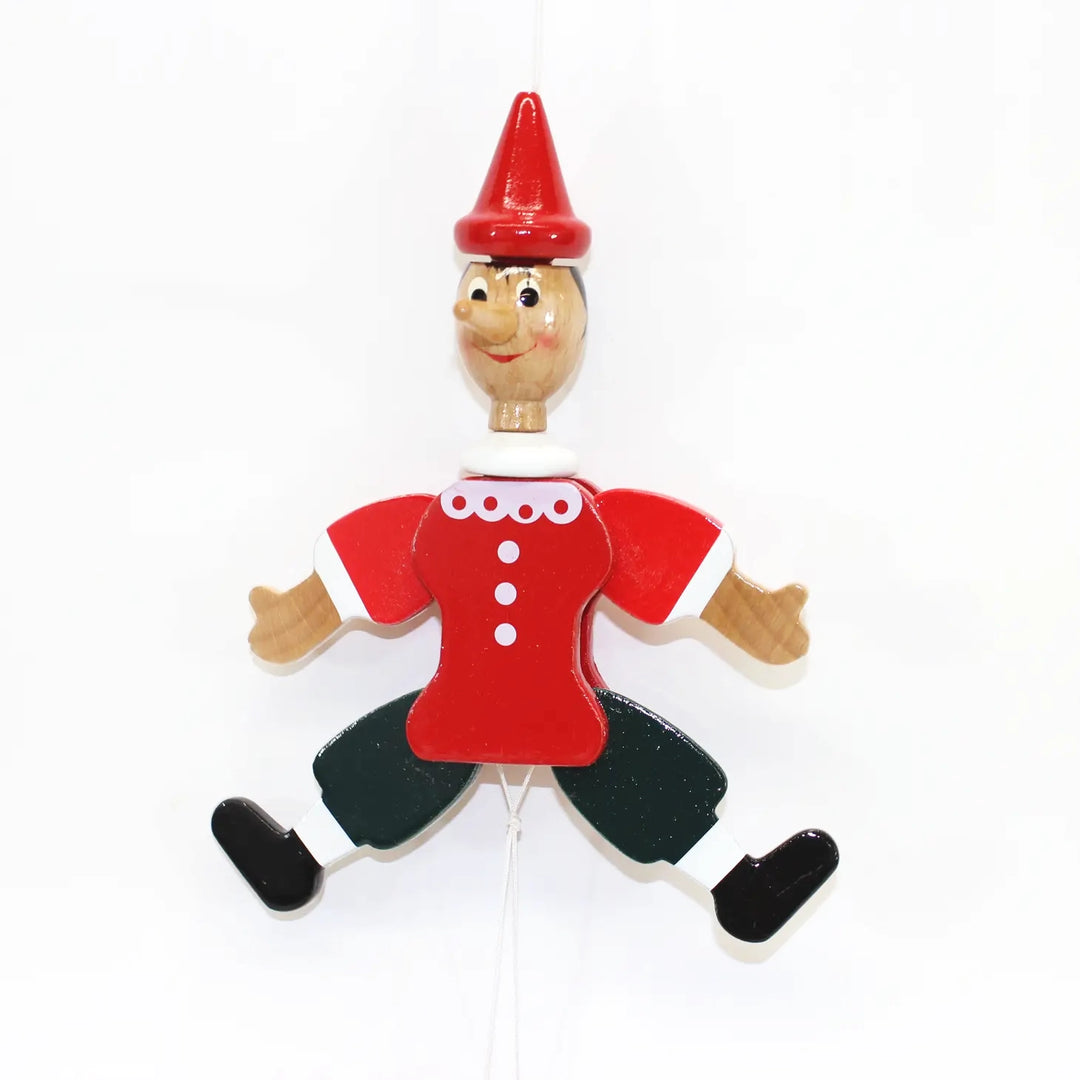 Pinocchio Wooden Flat Marionette Puppet