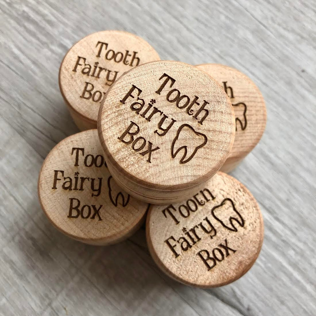 Wooden Tooth Fairy Box