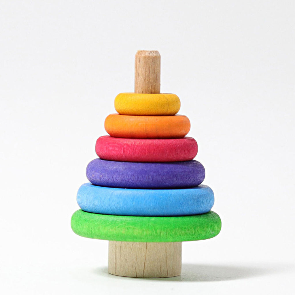 Decorative Figurine- Rainbow Conical Tower