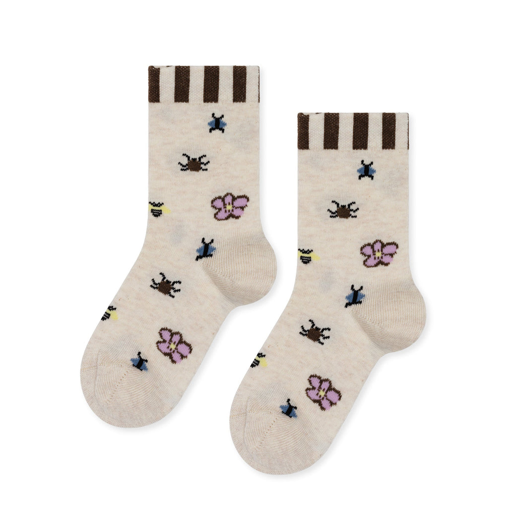 Kid's Socks- Mini Flora and Fauna