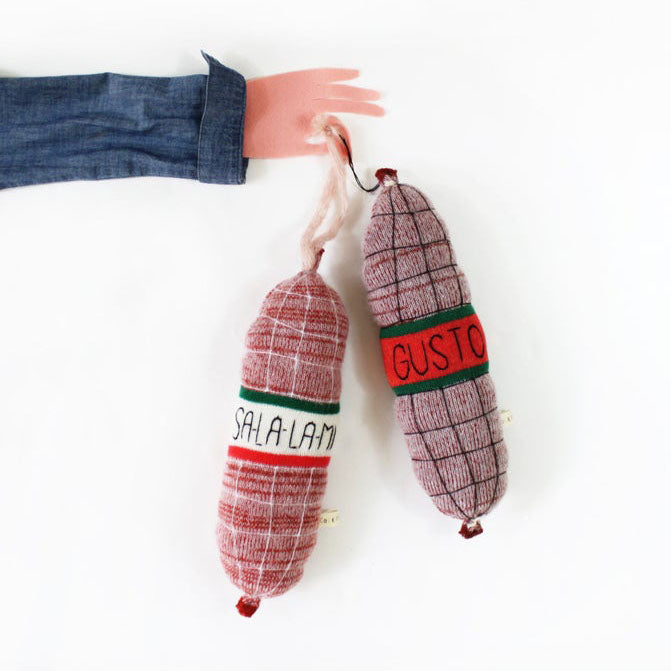 NEW Charcuterie "Gusto"  Plush Lambswool and Mohair Doll