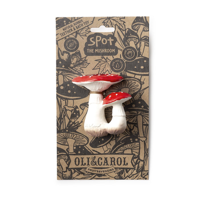 Spot the Mushroom Teether Toy