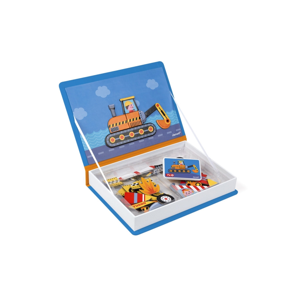 NEW Vehicles Magnetic Game Set
