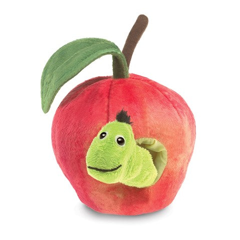 Heirloom Puppets: Apple with Worm