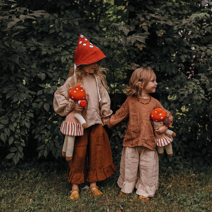 Pippa the Mushroom Regular Knit Doll