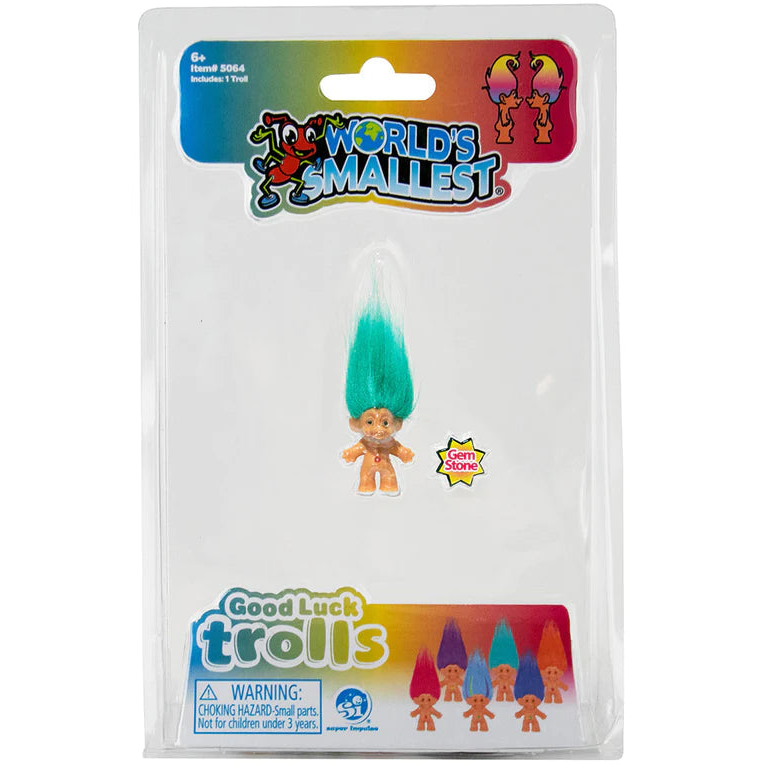 The World's Smallest Collectible: Good Luck Trolls