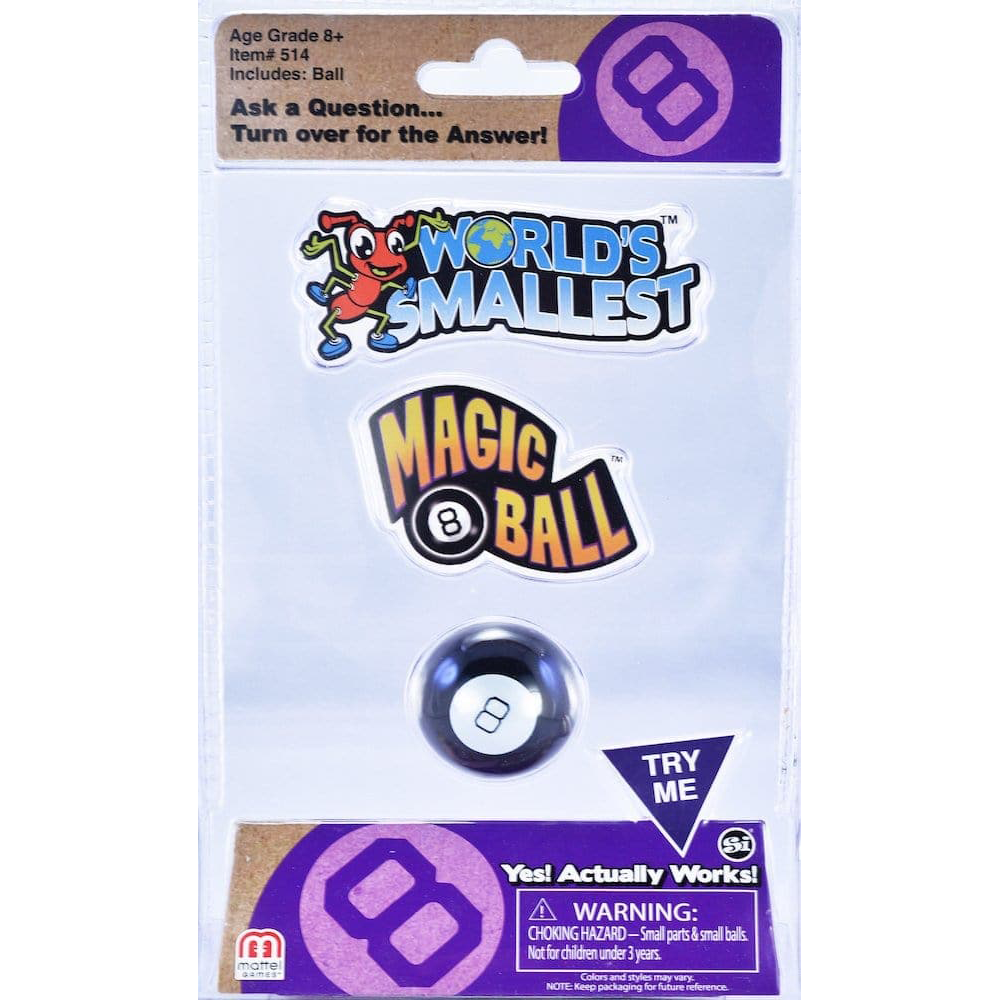 NEW The World's Smallest Collectible: Magic 8 Ball