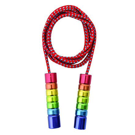 Retro Rainbow Tin Jump Rope