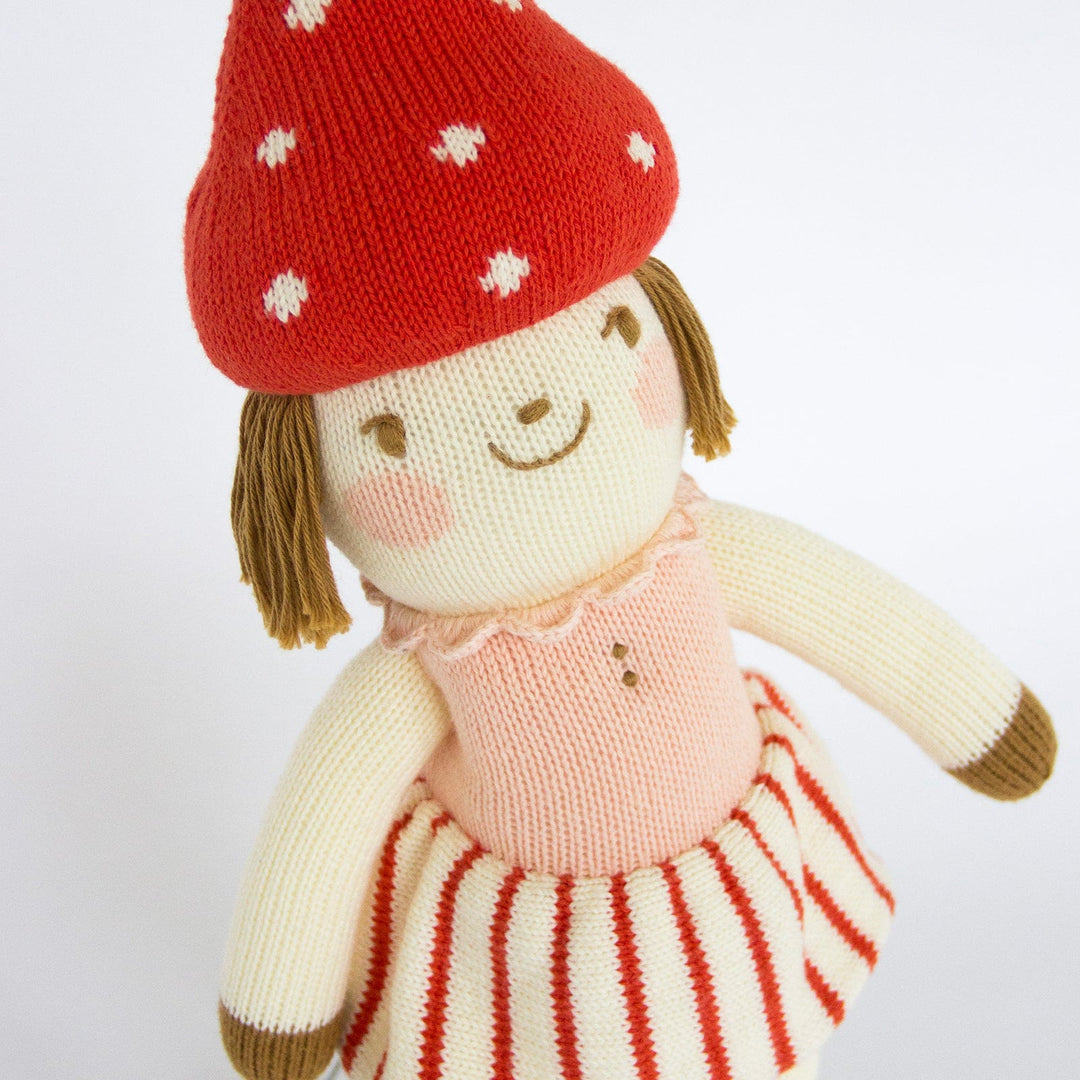Pippa the Mushroom Regular Knit Doll